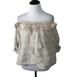 Steve May Willow Top Off Shoulder